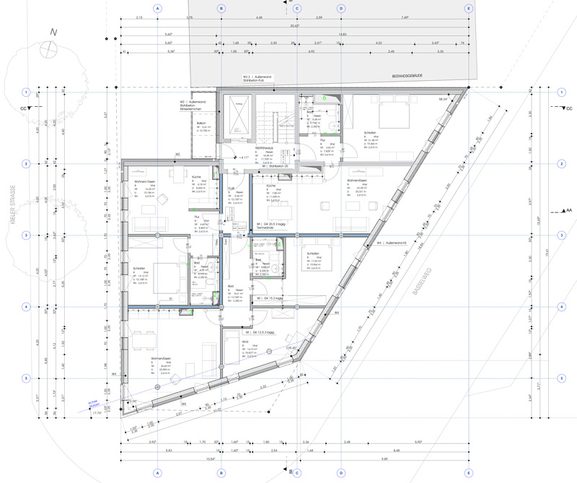 Bauzeichnung Thomsen Architekten GmbH